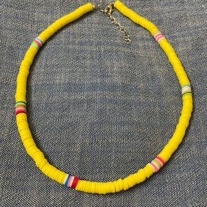 Surfer Polymer Clay Necklace